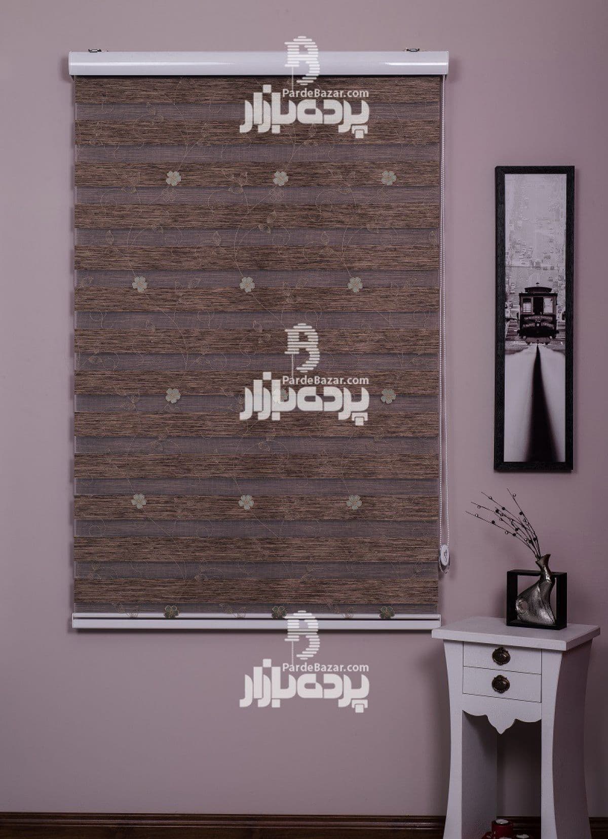پرده زبرا تک سایز IPK 8495Z-V04
