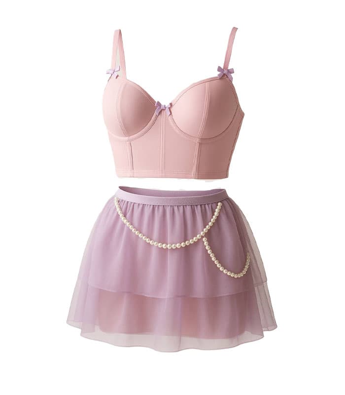 ست فانتزی فنردار kleren کلرن کد 3186