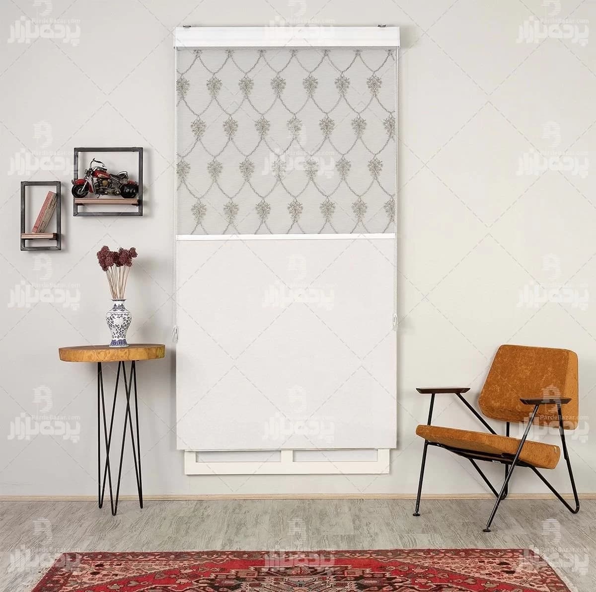 پرده دابل شید تک سایز BSMC 1020-V02 — تصویر ۳