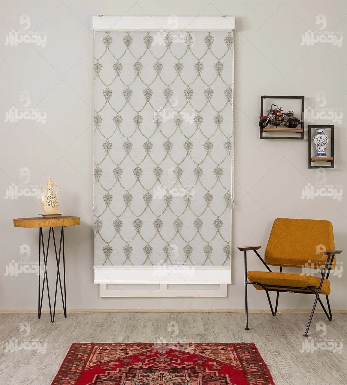 پرده دابل شید تک سایز BSMC 1020-V02