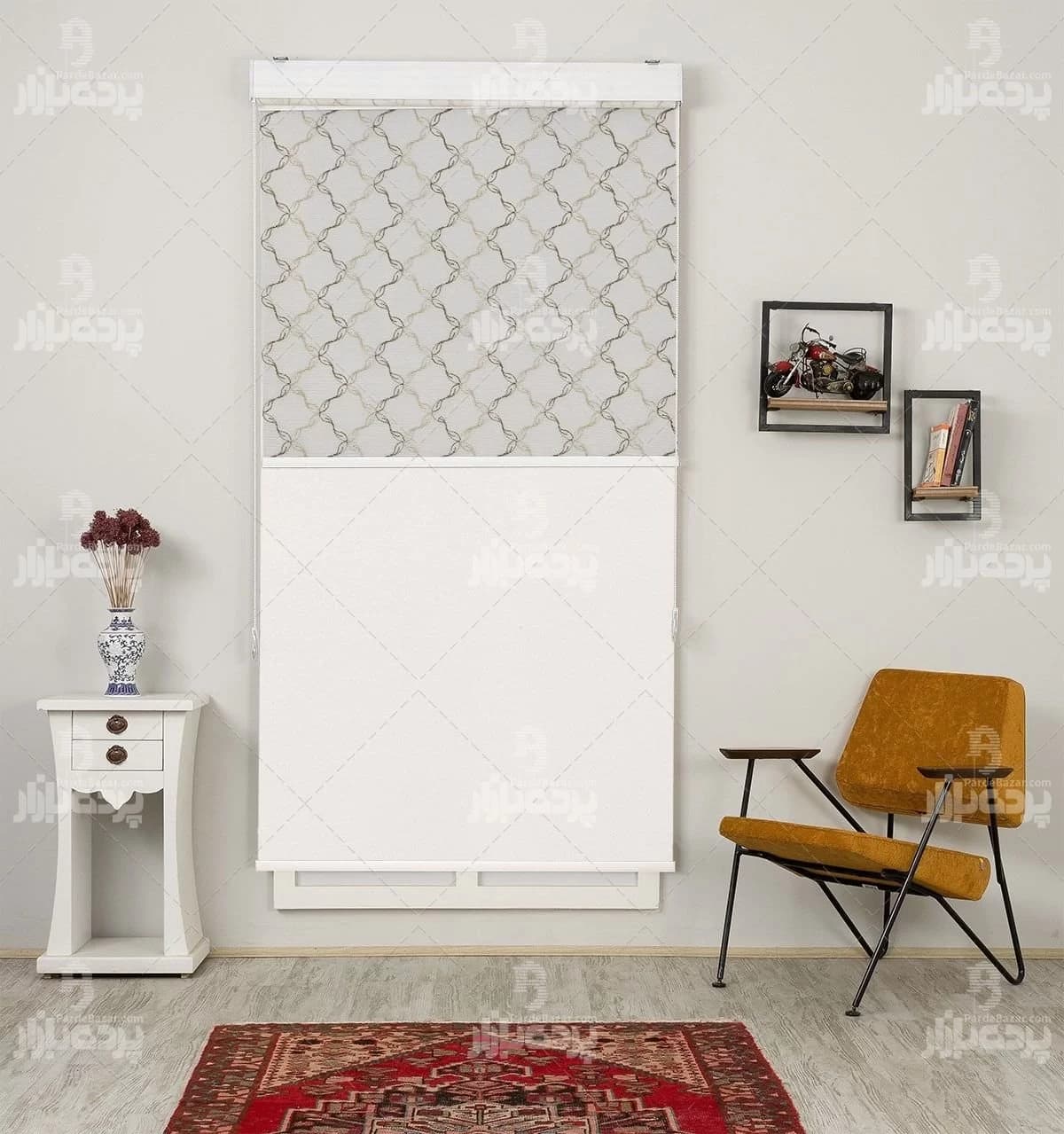 پرده دابل شید تک سایز BSMC 0323-V02 — تصویر ۳