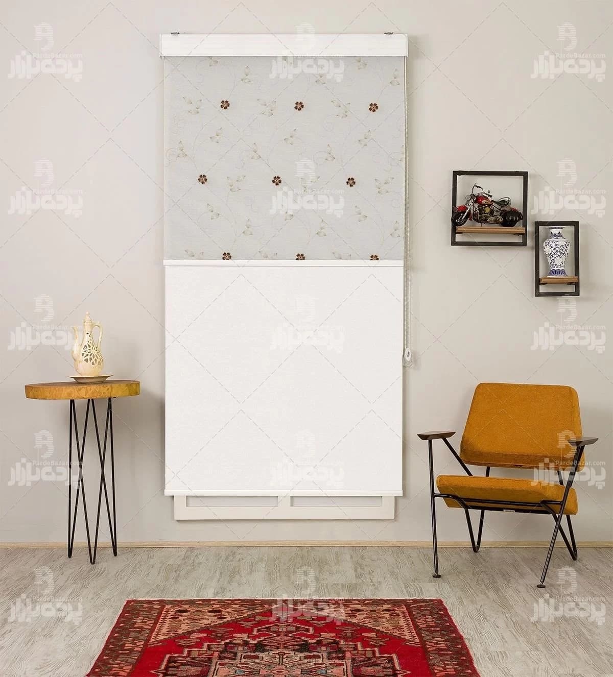 پرده دابل شید تک سایز BSNKS 8495-V03 — تصویر ۳