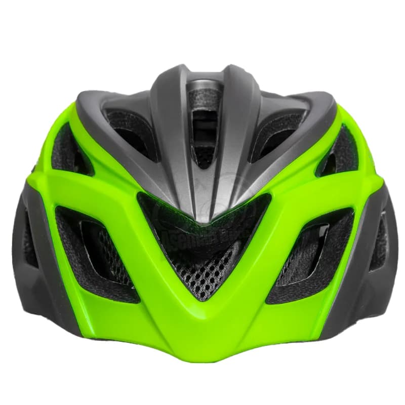کلاه دوچرخه سواری ابسولوت مدل FSS13 سایز 62-57 خاکستری سبز فسفری Absolute Bicycle Helmet FSS13 — تصویر ۲