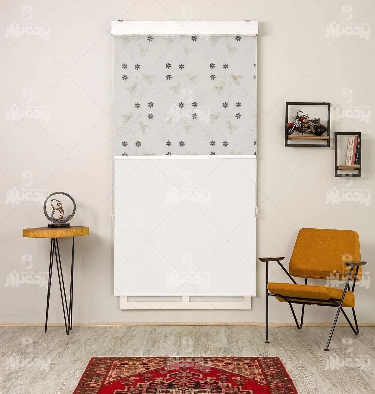 پرده دابل شید تک سایز BSNKS 8606-V03 — تصویر ۳