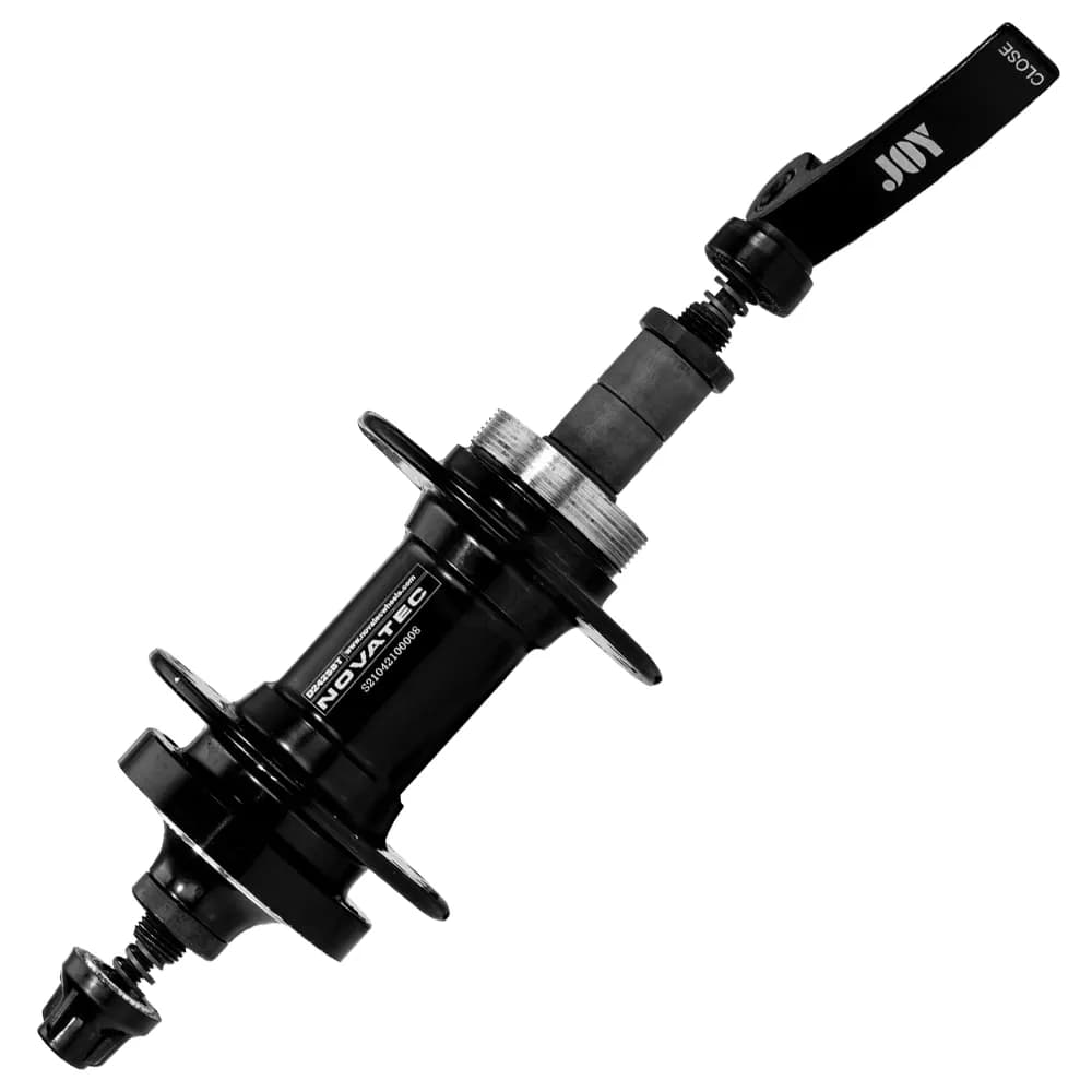 توپی عقب بلبرینگی Novatec D42SBT رزوه‌ای 32 سوراخ — تصویر ۲