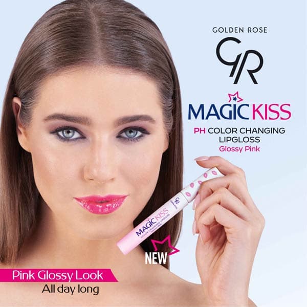 رژ لب مایع حرارتی گلدن رز مدل Magic Kiss — تصویر ۳