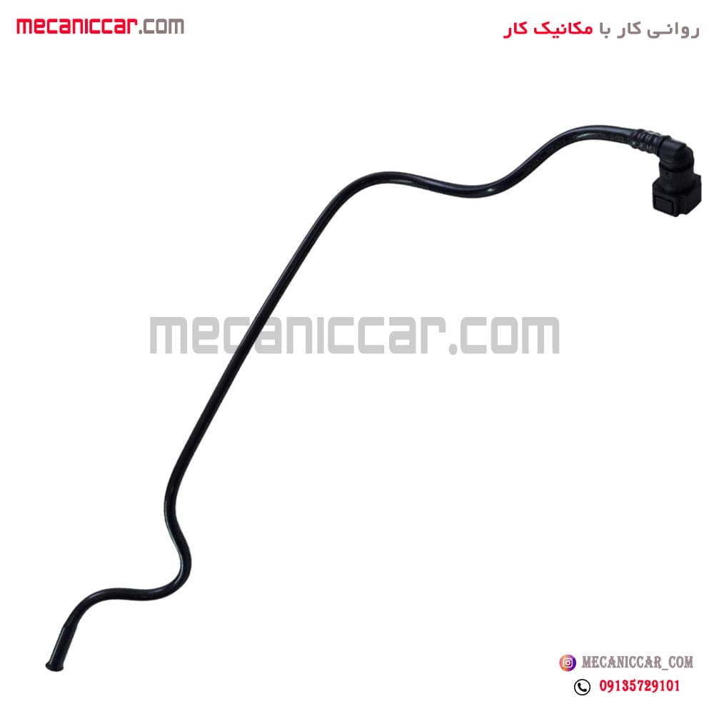 لوله پلاستیکی هواگیری باک بنزین پژو 206 مادپارت 72580