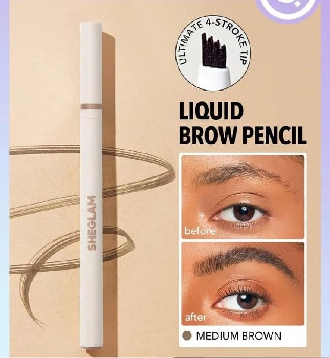 ماژیک هاشور ابروی شیگلم رنگ Medium Brown