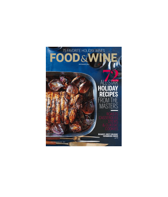 مجله آشپزی Food Wine December 2014 USA