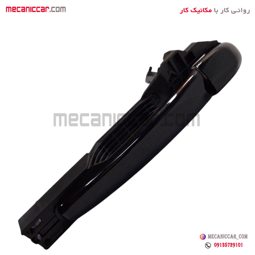 دستگیره درب بازکن بیرونی مشکی عقب راست دنا و سمند سورن پلاس