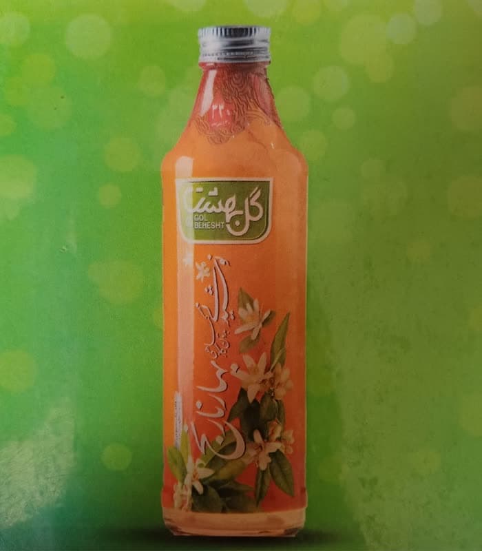 نوشیدنی بهارنارنج گل بهشت ۳۳۰ سی سی