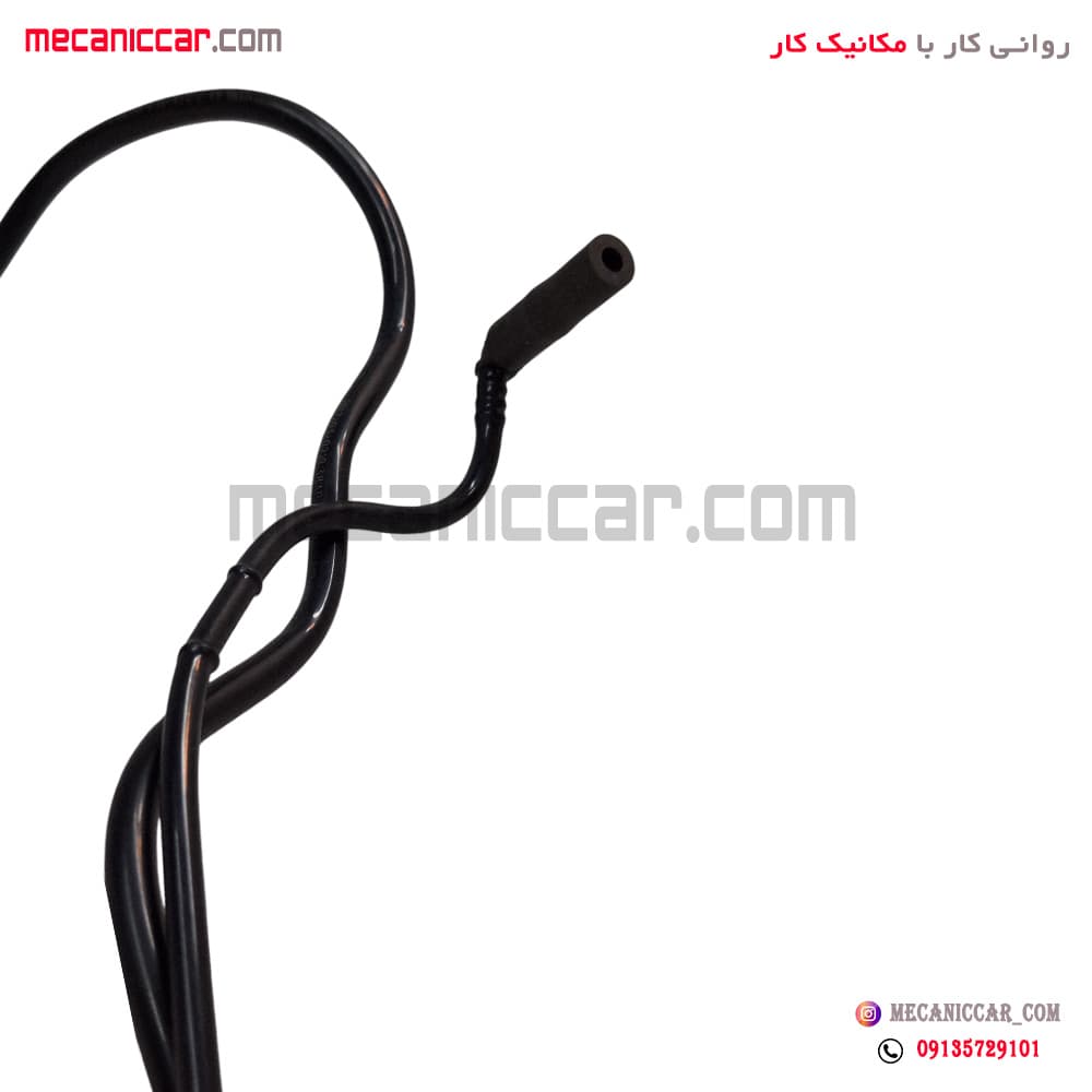 شیلنگ (لوله سوخت) برگشت بخارات بنزین پژو 206 مادپارت (92880) — تصویر ۴