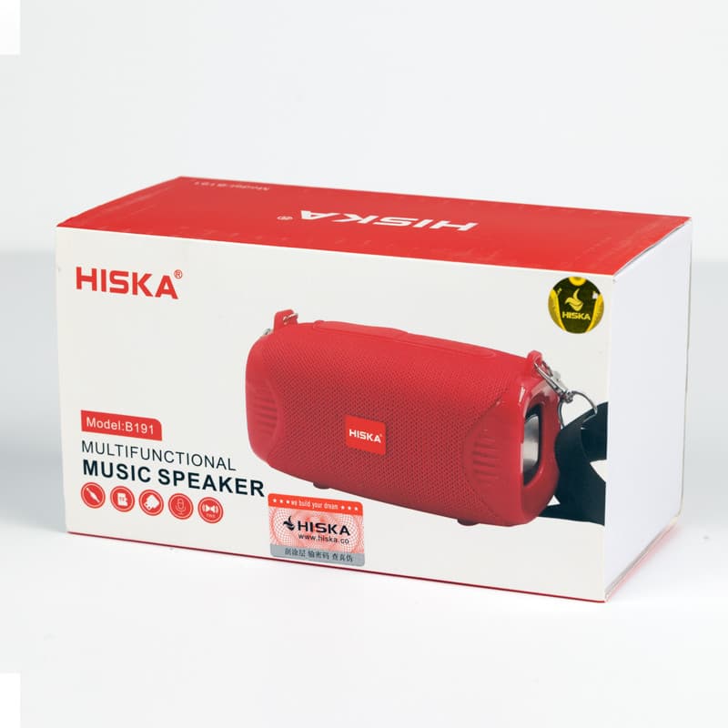 اسپیکر بلوتوثی هیسکا مدل Hiska B191 — تصویر ۴