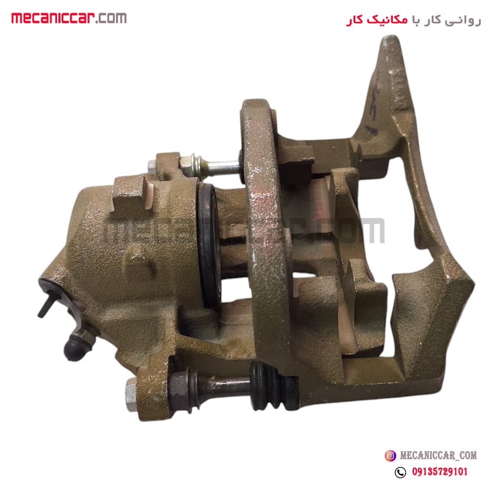 کالیپر (سیلندر) ترمز چرخ جلو راست قطر 54 (ABS) سمند ملی و دنا EF7 تکلان توس — تصویر ۶