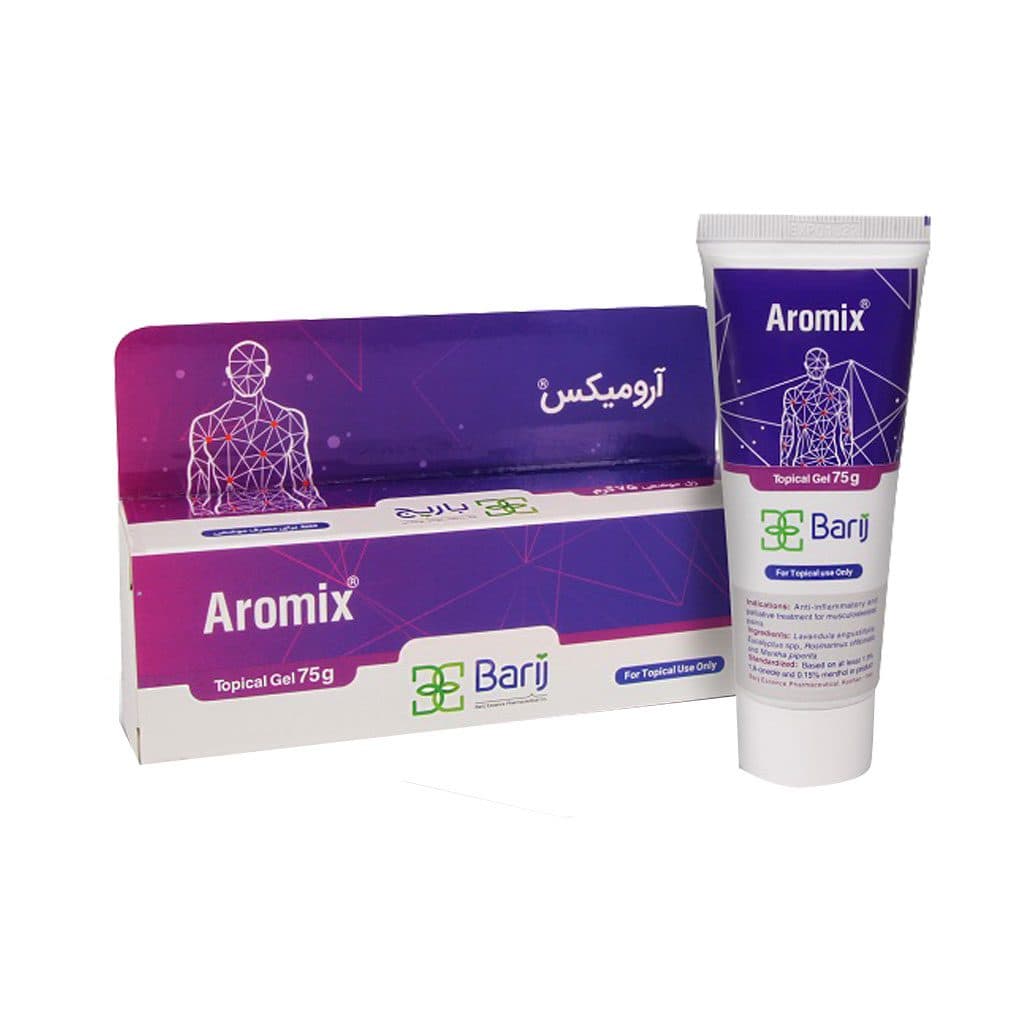 ژل موضعی آرومیکس باریج اسانس — تصویر ۲