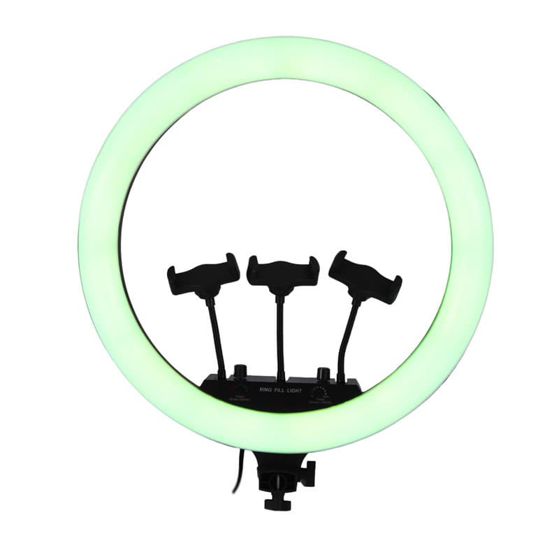 رینگ لایت 18 اینچ RGB LED MJ18 — تصویر ۵