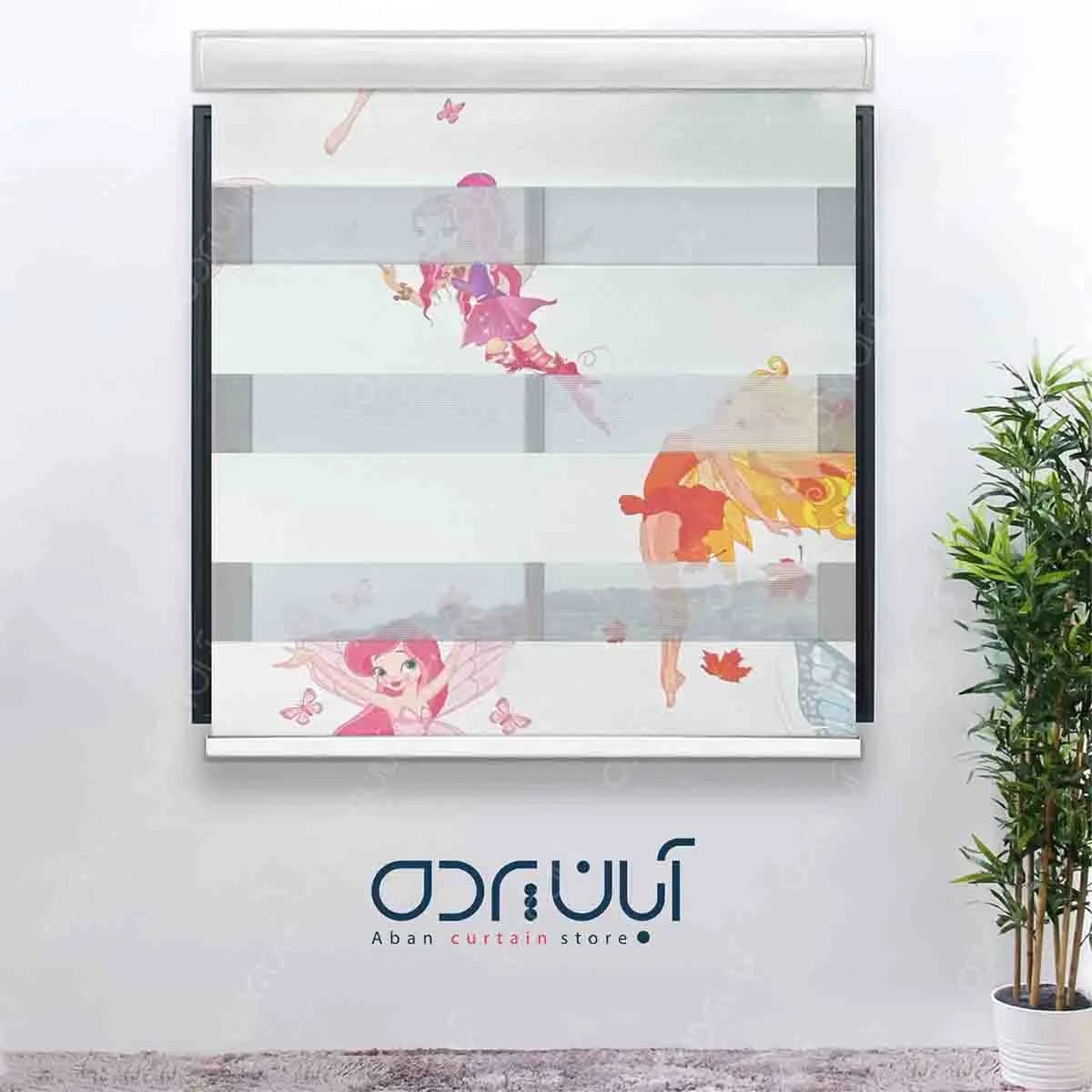 پرده زبرا تینکربل طرح کودک