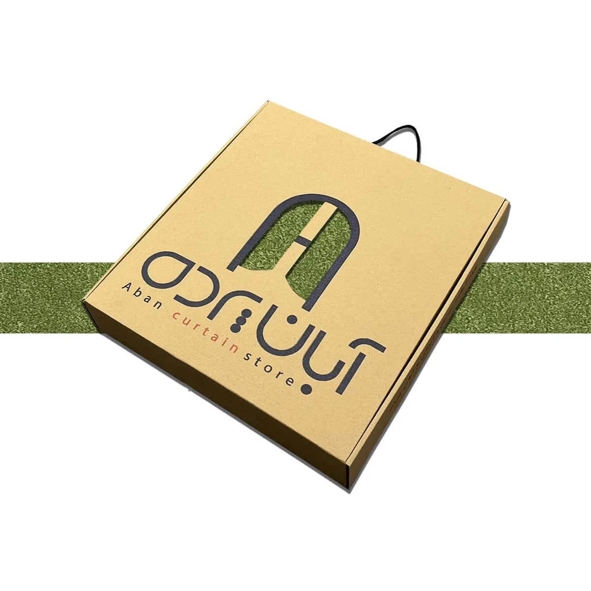 پرده جیر پتینه سبز — تصویر ۴