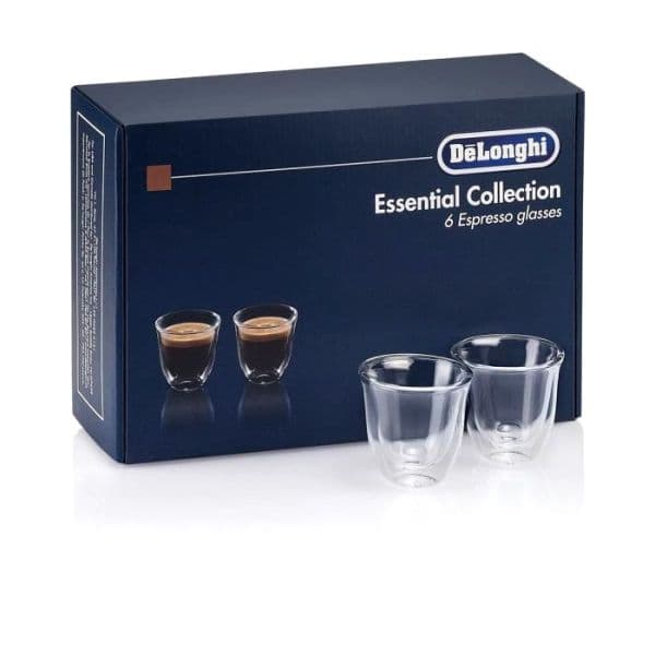 فنجان دوجداره 6 عددی دلونگی اسپرسو مدل DLSC300Essential