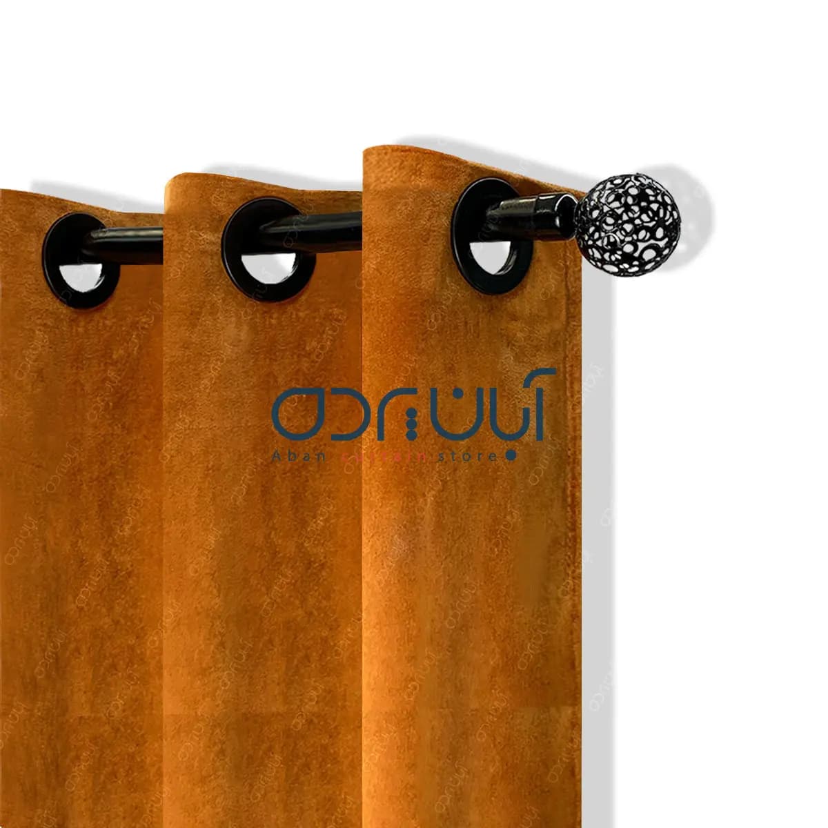 پرده مخمل کالیفرنیا آجری