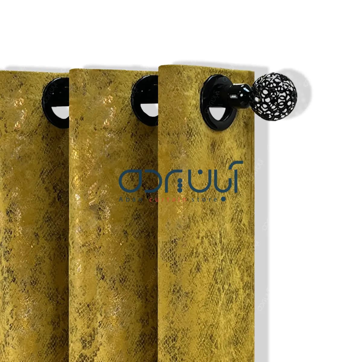 پرده مخمل سیتا خردلی — تصویر ۲