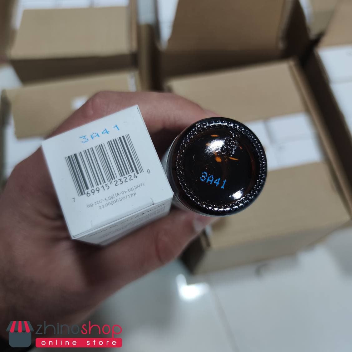 سرم تسکین دهنده و یکدست کننده پوست آلوئه ورا 2% و ناگ 2% — تصویر ۴