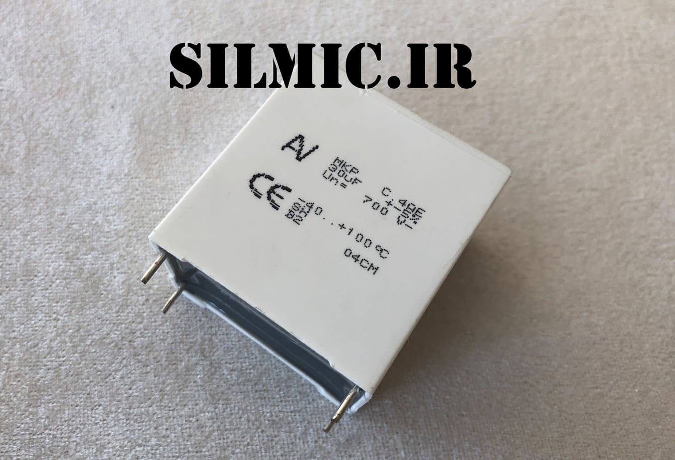 خازن 70 میکرو فاراد 800 ولت ARCOTRONICS ایتالیا سری MKP C4AE — تصویر ۵