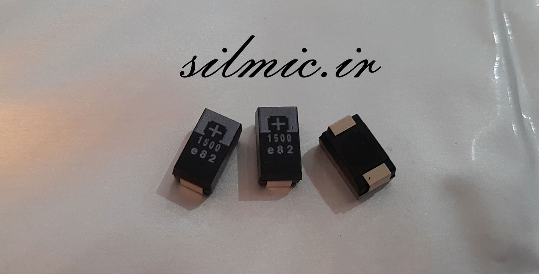 خازن تانتالیوم 1500 میکرو فاراد 2.5 ولت SMD ساخت SANYO سری TPE