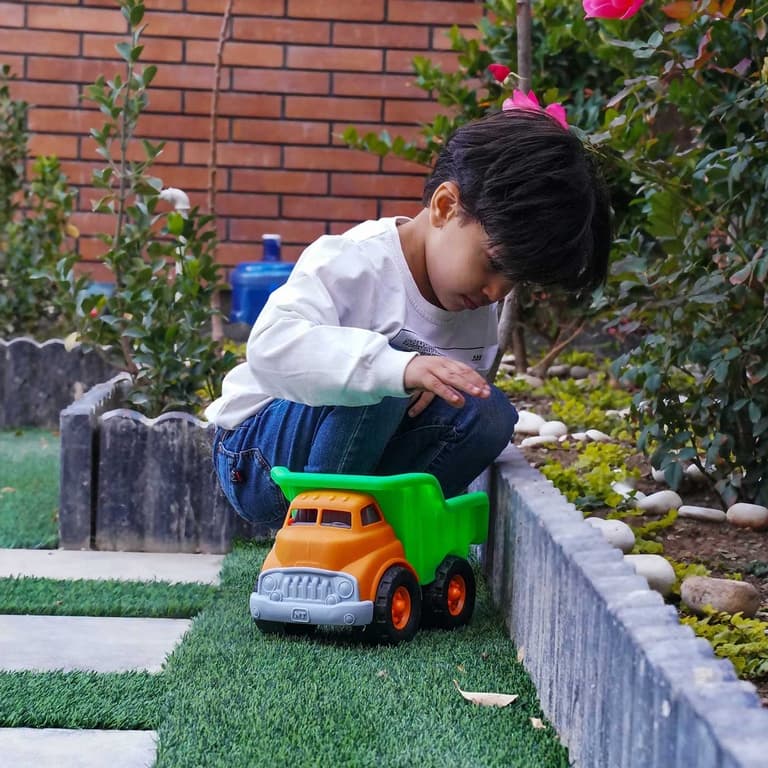 اسباب بازی کامیون خاکریز بزرگ نشکن نیکوتویز — تصویر ۷