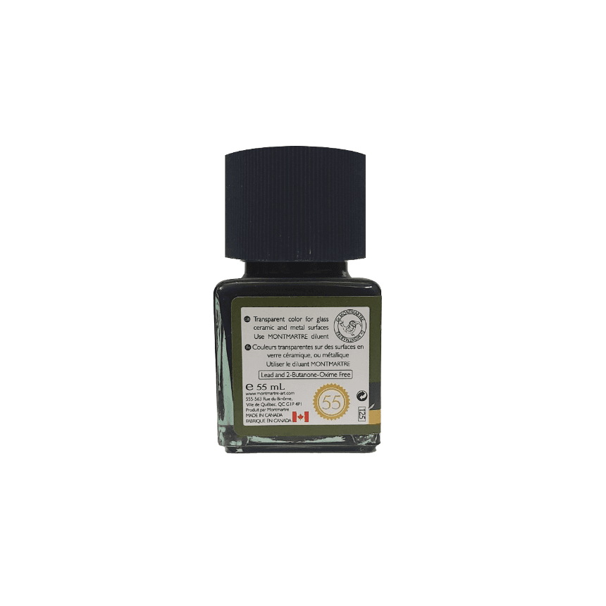 رنگ شیشه مونمارت Olive کد 55 — تصویر ۲