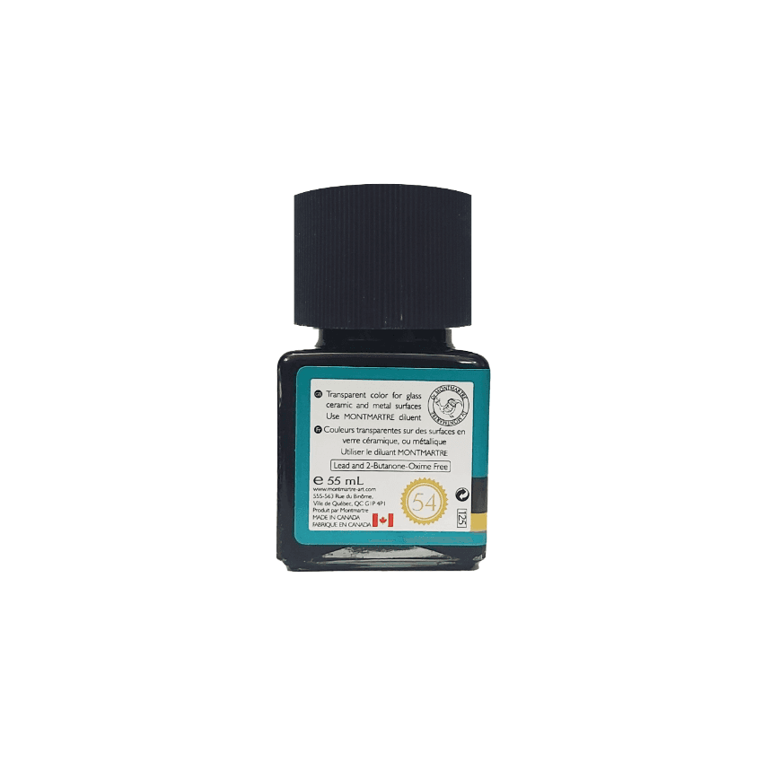 رنگ شیشه مونمارت Turquoise کد 54 — تصویر ۲
