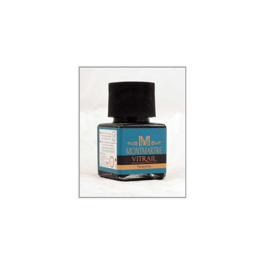 رنگ شیشه مونمارت Turquoise کد 54 — تصویر ۳