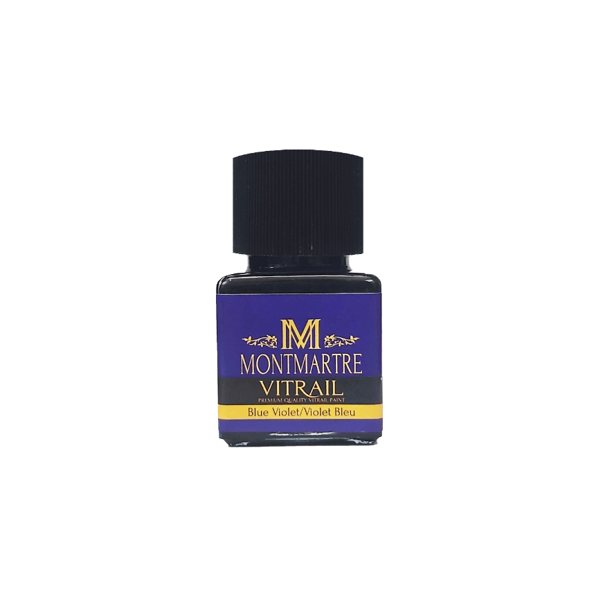 رنگ شیشه مونمارت Blue Violet کد 33++