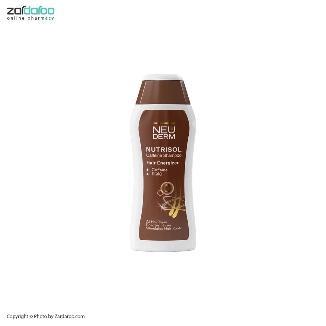شامپو تقویتی نوتریسل کافئین 300ml نئودرم Neuderm