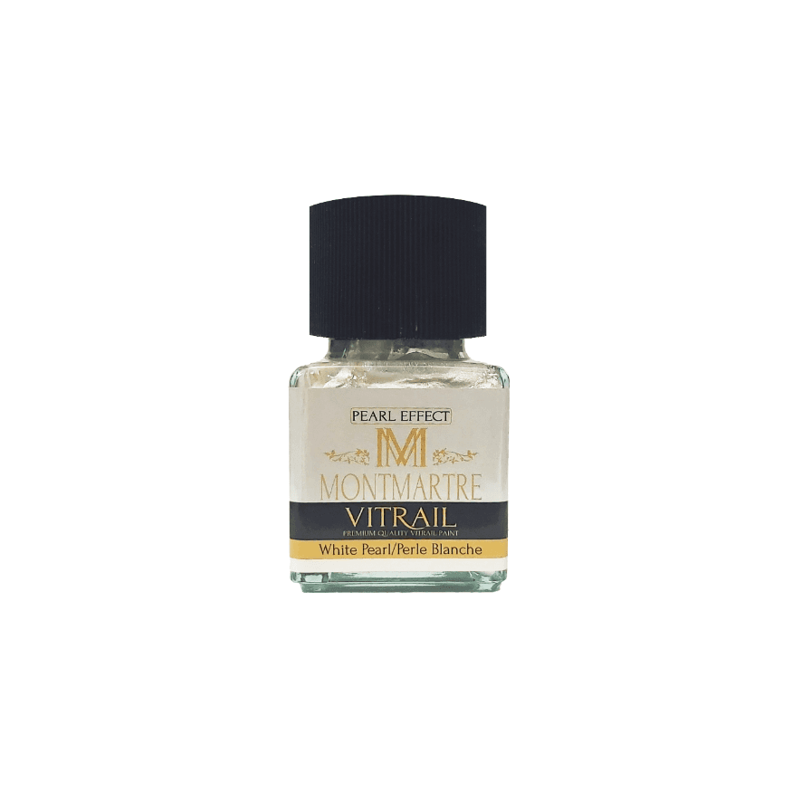 رنگ شیشه مونمارت White pearl کد 74