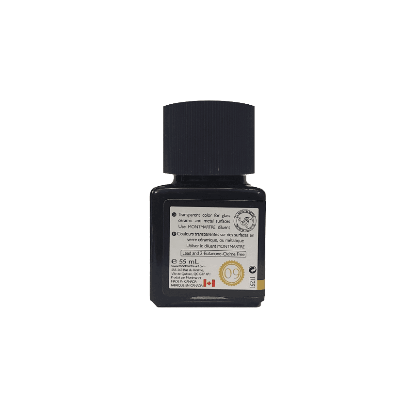 رنگ شیشه مونمارت Black کد 09 — تصویر ۳