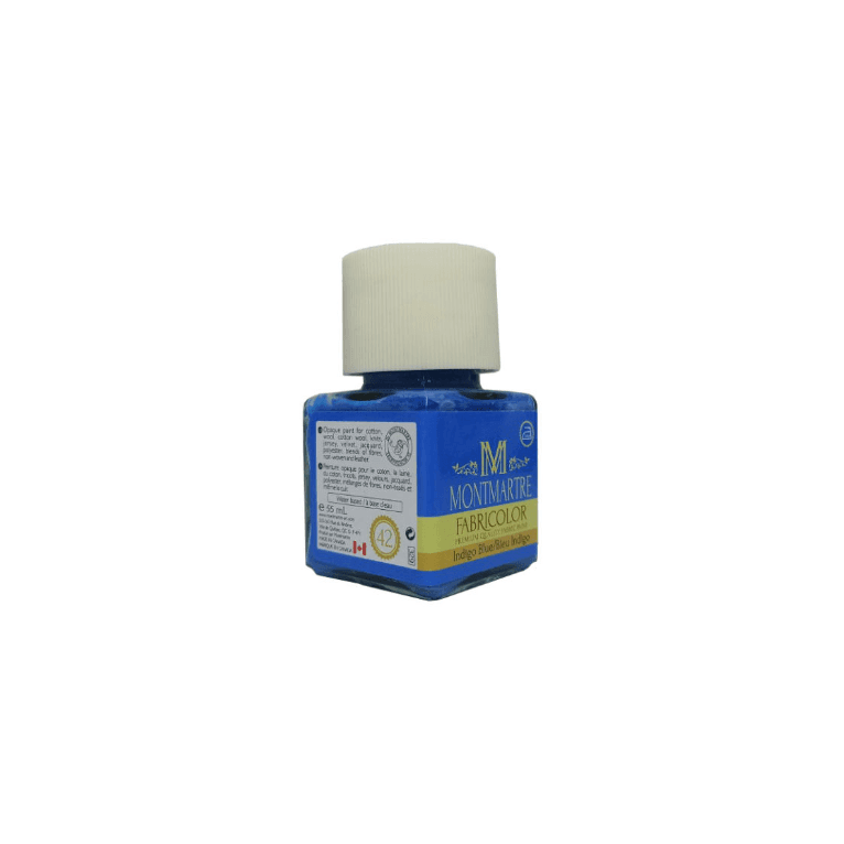 رنگ پارچه مونمارت Indigo blue کد 42 — تصویر ۳