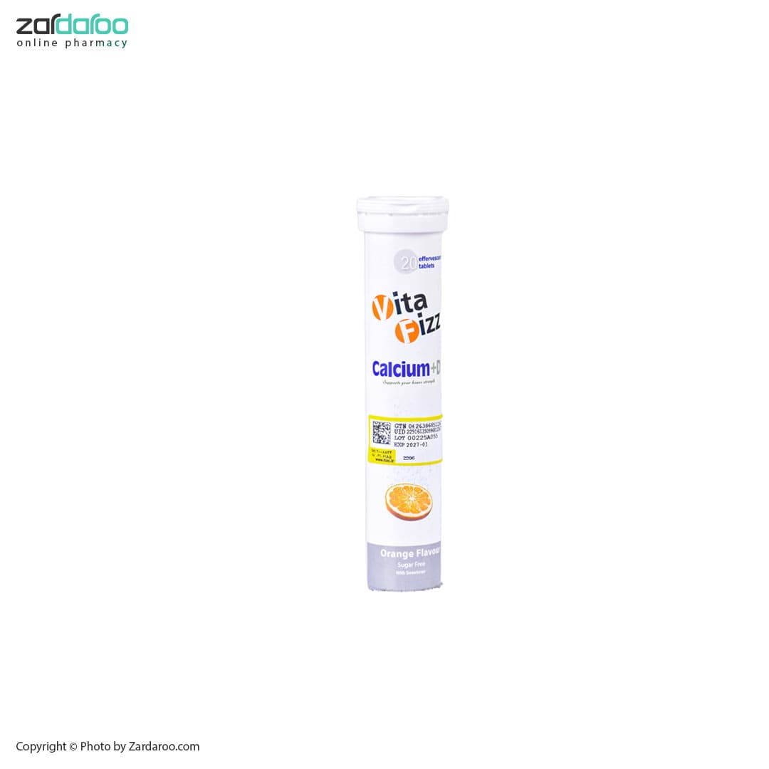 کلسیم و ویتامین دی ویتا فیز Vita Fizz