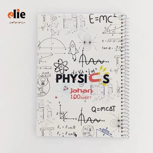 دفتر 100 برگ مجلد جهان طرح 101