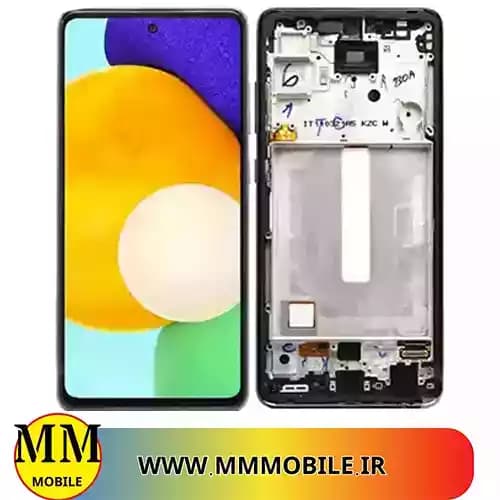 تاچ و ال سی دی با فریم اورجینال شرکتی سامسونگ LCD SAMSUNG A52 – A525