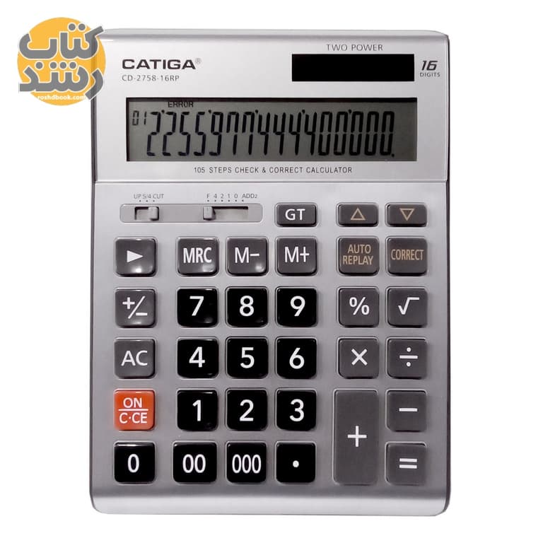 ماشین حساب کاتیگا CATIGA مدل CD-2758-16RP