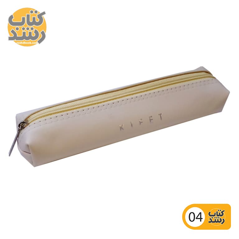 جامدادی تک زیپ چرم مینیمال بزرگ کیفت KIFET — تصویر ۶