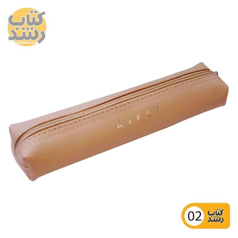 جامدادی تک زیپ چرم مینیمال بزرگ کیفت KIFET — تصویر ۴