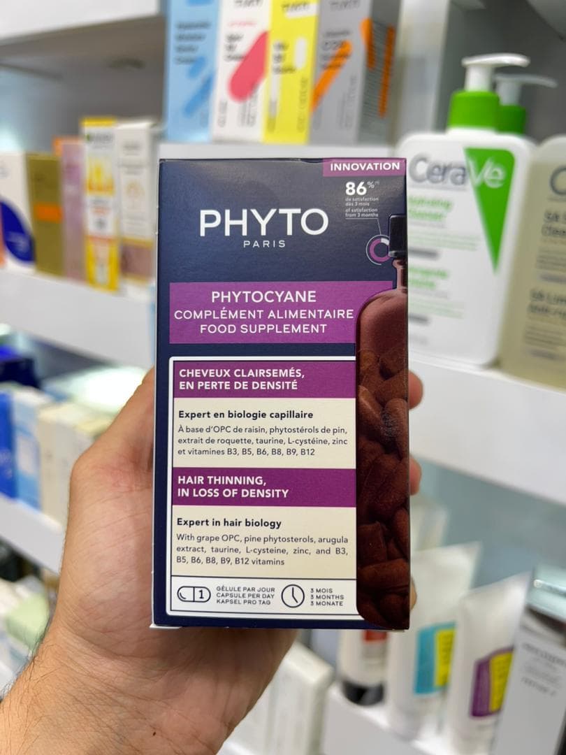مکمل کنترل ریزش فیتوسیان 84 عددی|ریزش شدید ارثی و هورمونی PHYTO — تصویر ۳