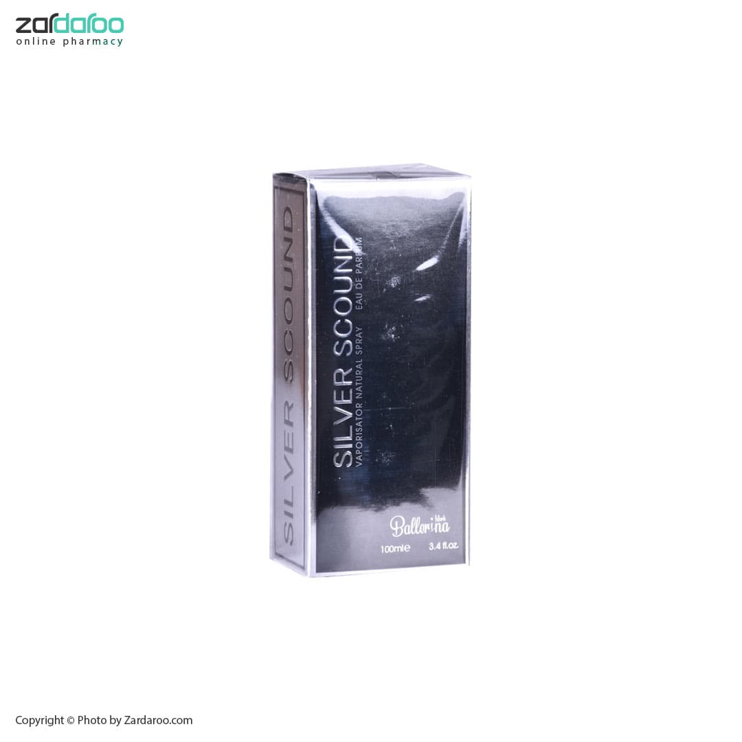 ادو پرفیوم مردانه مدل Silver Scent حجم 100 میلی لیتر بالرینا Ballerina