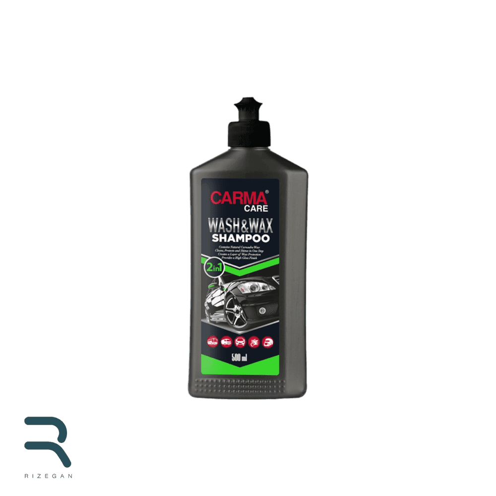 شامپو واکس خودرو کارماکر 500 CarmaCare Wash&Wax Shampoo