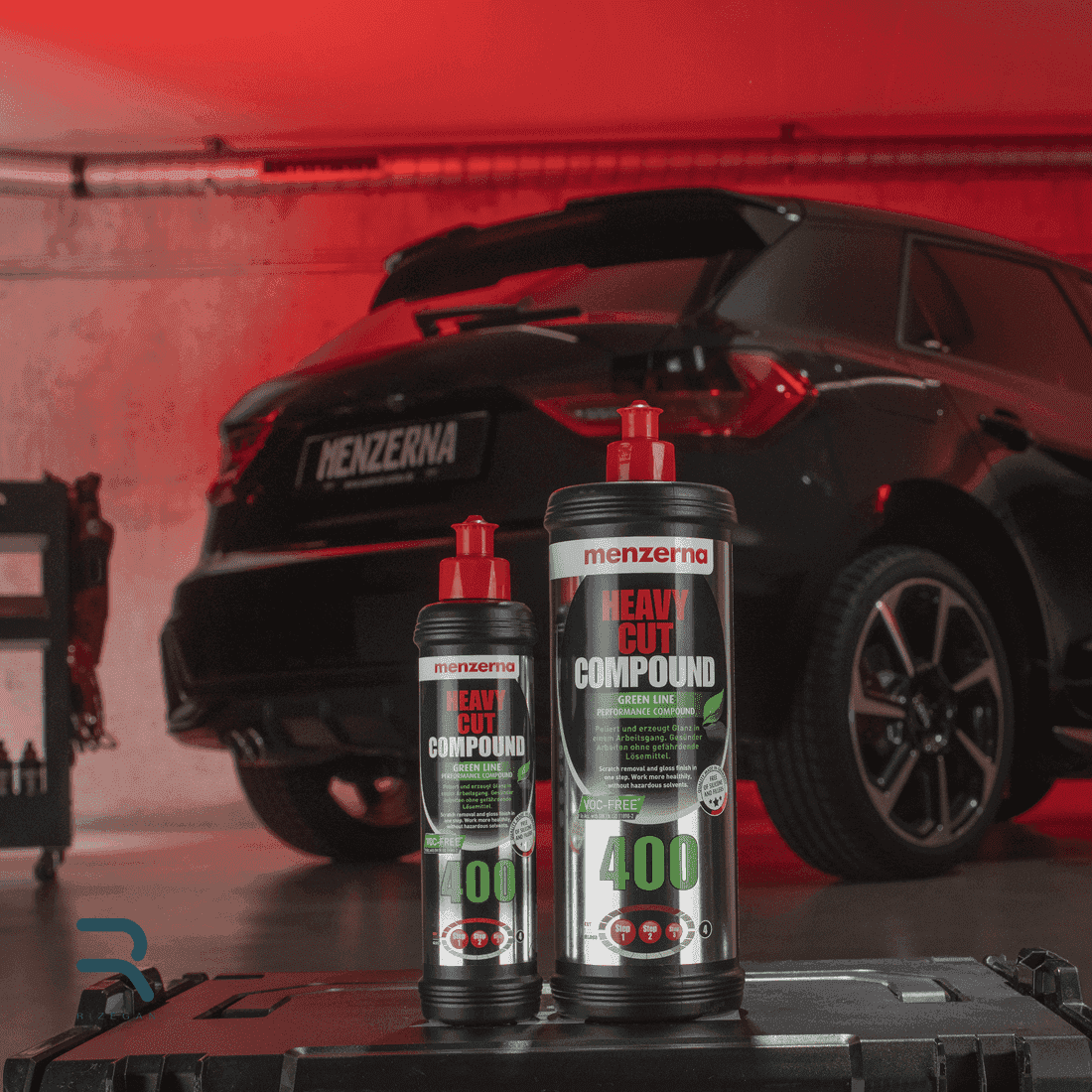 پولیش زبر بدنه Menzerna Heavy Cut Compound 400 GREEN LINE — تصویر ۳