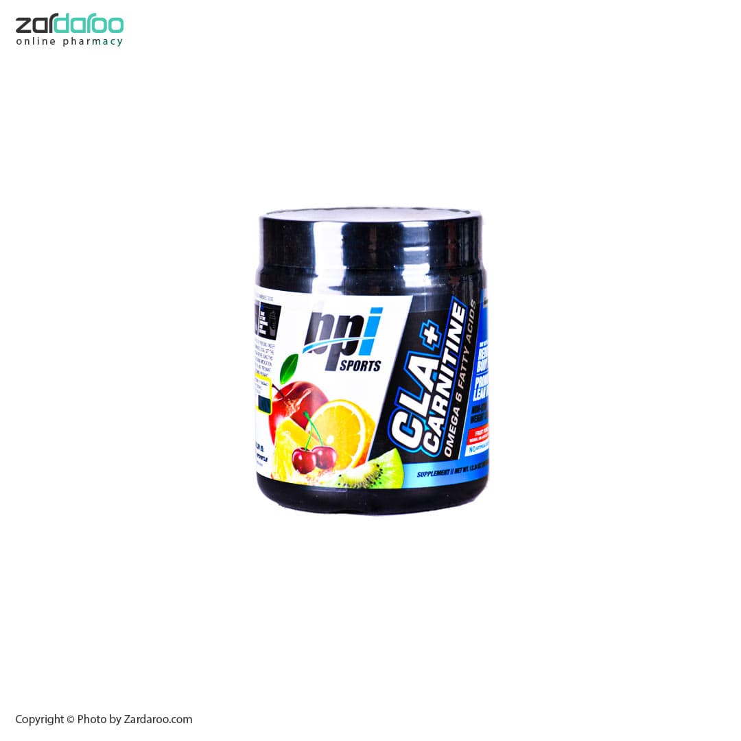 پودر CLA + Carnitine چند میوه 350 گرمی بی پی آی اسپورت BPI sports