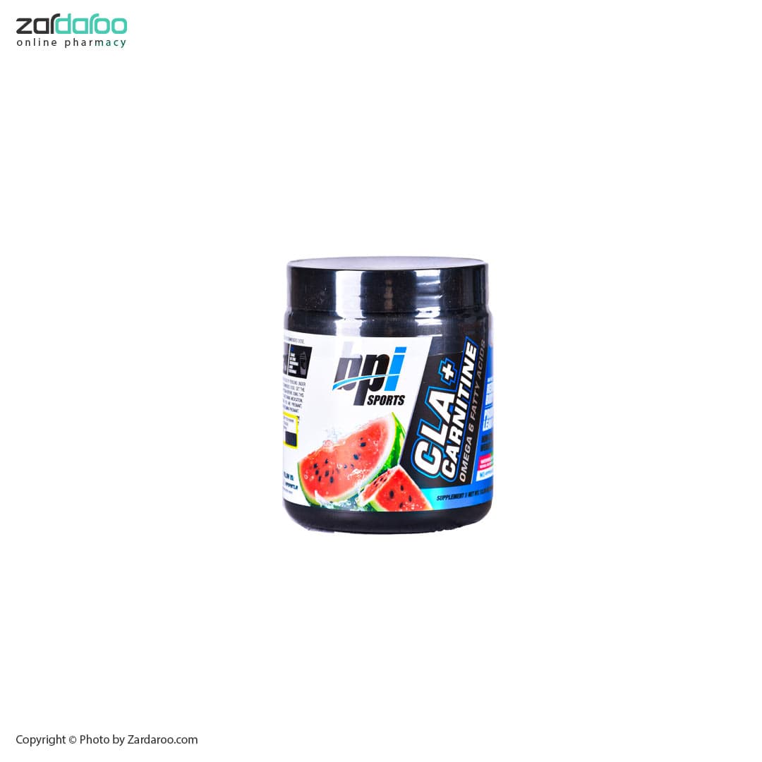 پودر CLA + Carnitine هندوانه یخی 350گرمی بی پی آی اسپورت BPI sports — تصویر ۲