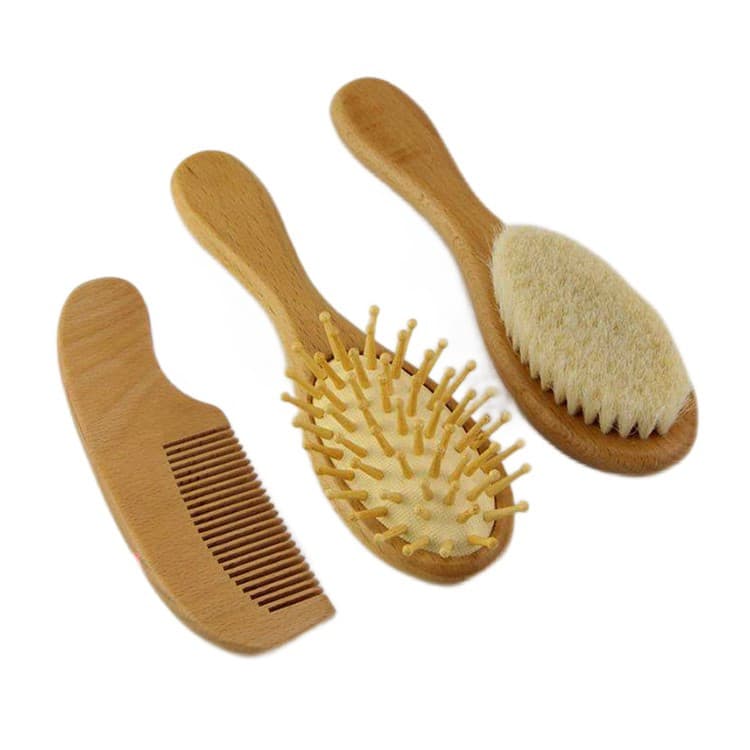 ست شانه و برس چوبی کودک کیدیلو kidilo — تصویر ۲